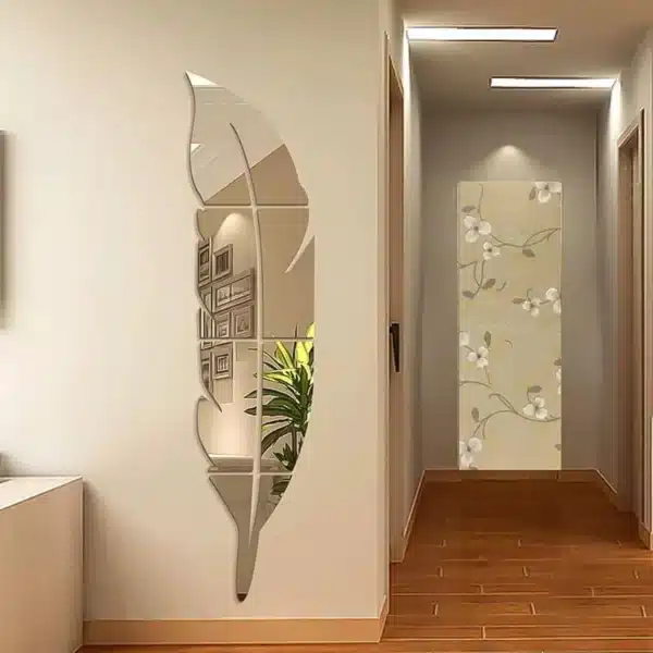 Premium Acrylic Leaf Mirror - Image 4